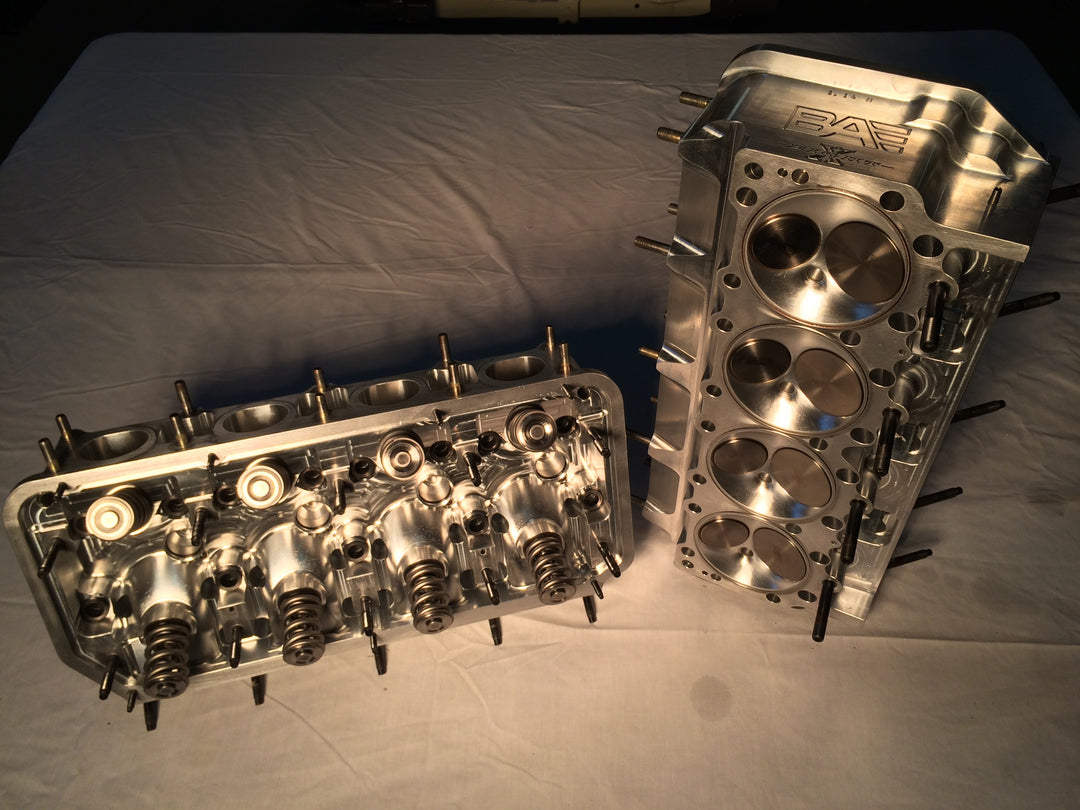 BAE 8X Cylinder Heads (COMPLETE PAIR) – Norm Grimes Racing
